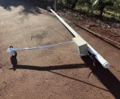Sistema de monitoramento recém instalado em Mercedes é vandalizado