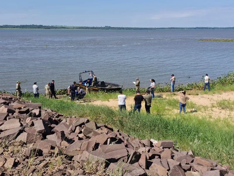 Corpo é localizado entre o Paraguai e Guaíra após acidente com barco no Rio Paraná