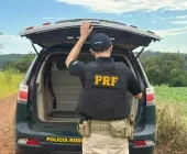 PM e PRF detêm menor que estava no carro com agrotóxicos que caiu em açude em Mercedes