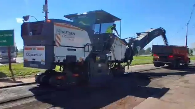 Obras na rotatória da BR-163 com a BR-272 afetarão trânsito em Guaíra nesta terça-feira