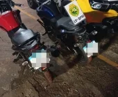 Duas motos furtadas são recuperadas pela Polícia Militar no interior de Marechal Rondon
