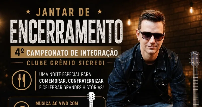 Campeonato Integração Clube Grêmio/Sicredi terá finais e jantar de encerramento neste sábado