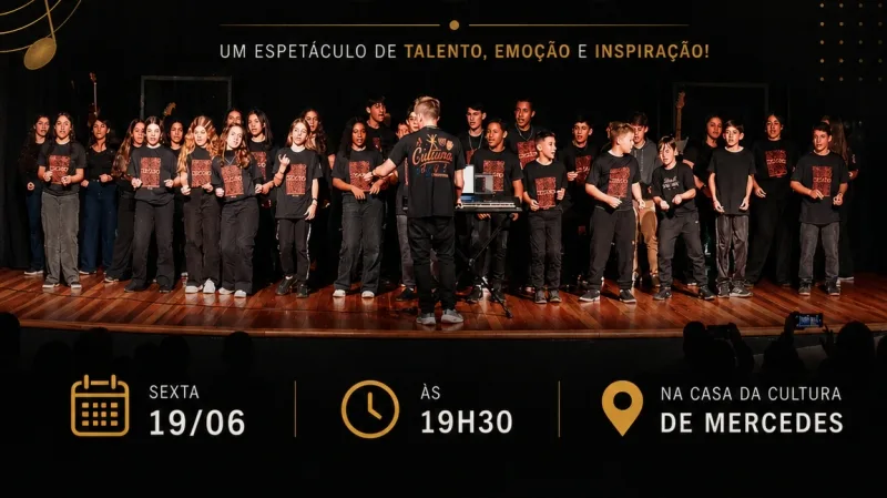 Casa da Cultura de Mercedes promove 2º Recital de Música nesta sexta-feira