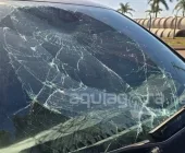 Motociclista de 21 anos é arremessada sobre carro após colisão em Marechal Rondon