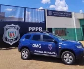 Guarda Municipal cumpre mandado de prisão durante patrulhamento em Guaíra