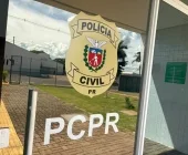 Homem é preso em flagrante pela Polícia Civil após arrombar e vandalizar escritório em Guaíra
