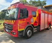 Vizinhos agem rápido e evitam que incêndio se espalhe em pizzaria em Guaíra