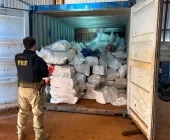 PRF descobre depósito do tráfico e apreende mais de 8 toneladas de maconha no MS