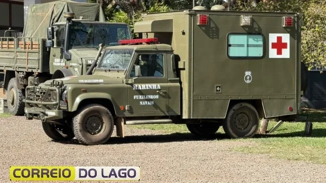 Homem é baleado durante operação da Marinha em Santa Helena