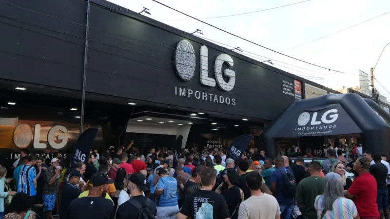 LG Importados anuncia Crazy Week com descontos de até 50% e prepara quatro dias de ofertas para movimentar o turismo de compras na fronteira