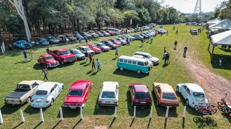 2º Encontro de Carros Antigos movimenta Guaíra neste domingo