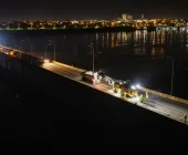 Obras na Ponte Ayrton Senna ultrapassam 85% de recuperação do pavimento