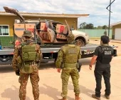 Motorista abandona veículo com cigarros e foge para mata em Guaíra