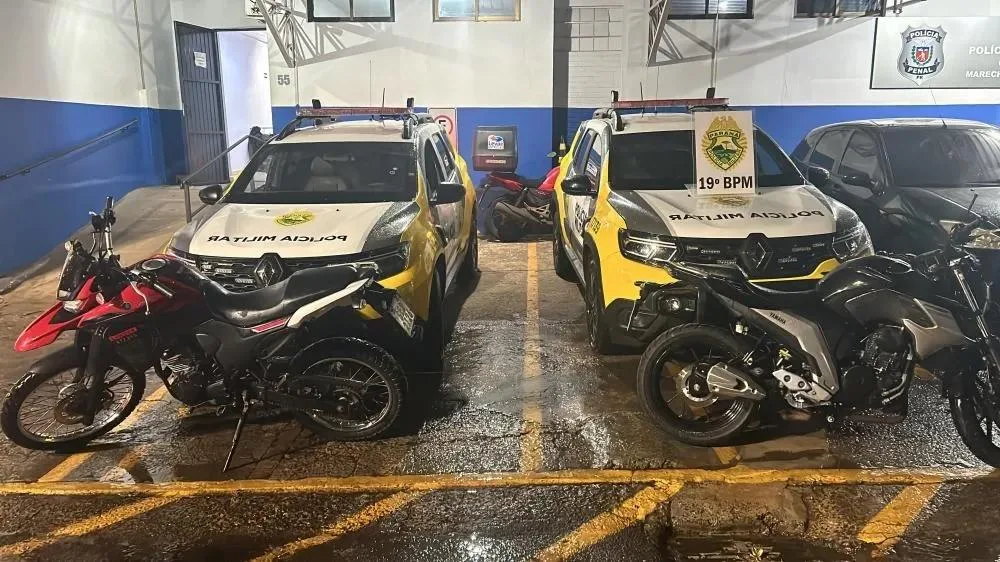 Quatro adolescentes são apreendidos após motos serem levadas de revenda em Marechal Cândido Rondon