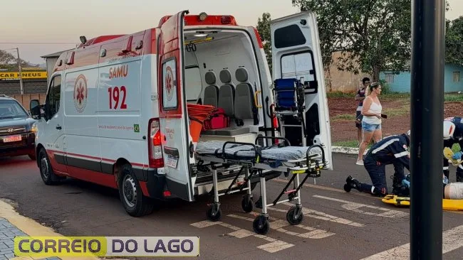 Queda de patinete elétrico deixa jovem gravemente ferida em Santa Helena