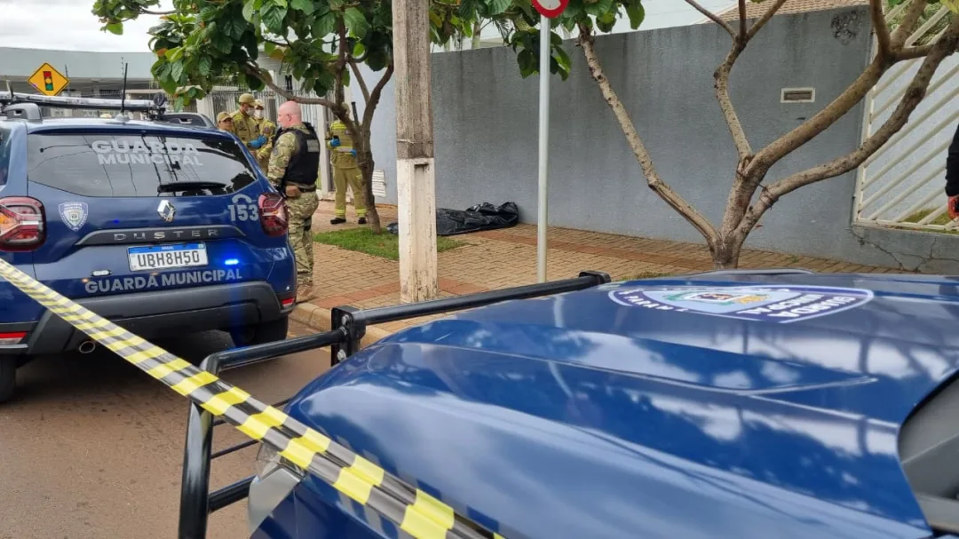 Homem ameaça agente da GM com facão, é baleado e morre em Cascavel