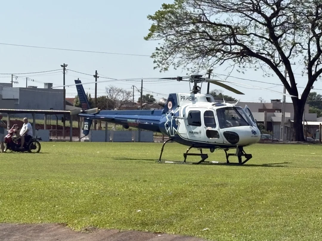 Helicóptero é acionado para transferência de paciente em Mercedes, mas remoção é dispensada após melhora