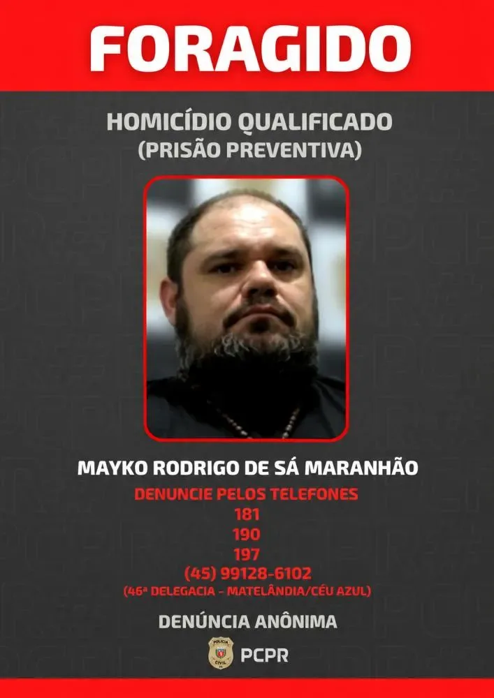 Polícia procura suspeito de matar jovem a tiros em Céu Azul