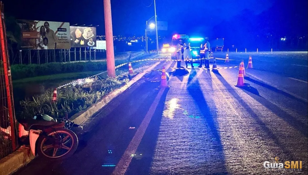 Motociclista morre após grave acidente na BR-277 em São Miguel do Iguaçu