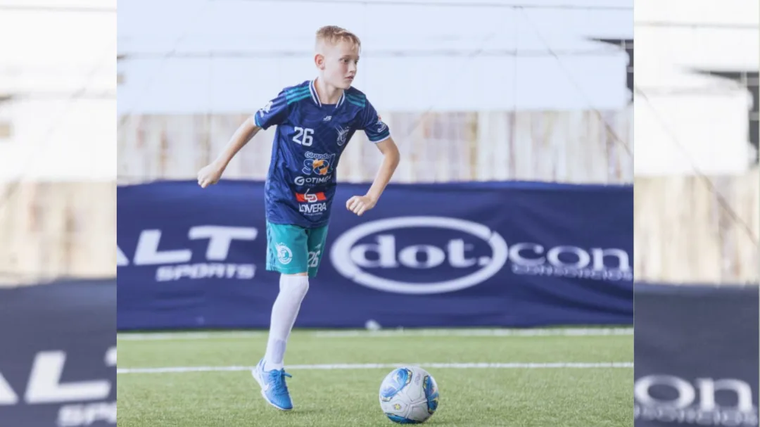 Após vice da Libertadores, mercedense Breno Schmidt vai disputar Brasileiro Sub-11 em SP