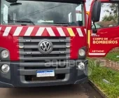 Incêndio em residência mobiliza Corpo de Bombeiros em Marechal Rondon