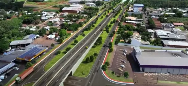 EPR Iguaçu apresenta projeto de duplicação da BR-277 em 3D em Matelândia