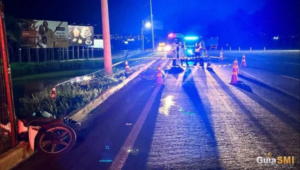 Motociclista morre após grave acidente na BR-277 em São Miguel do Iguaçu