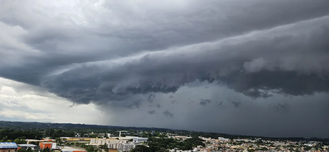 Oeste do Paraná tem risco de temporais severos entre sábado e domingo