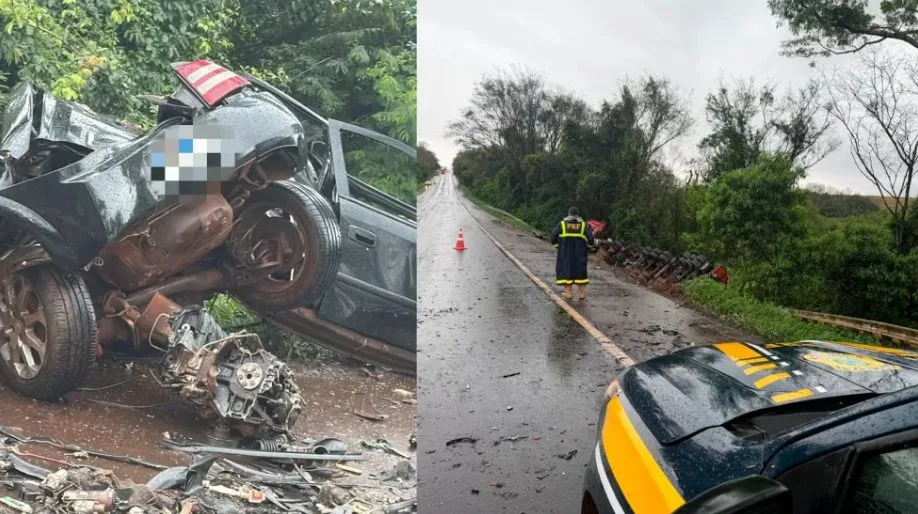 PRF registra uma morte em 14 acidentes durante feriado no Paraná