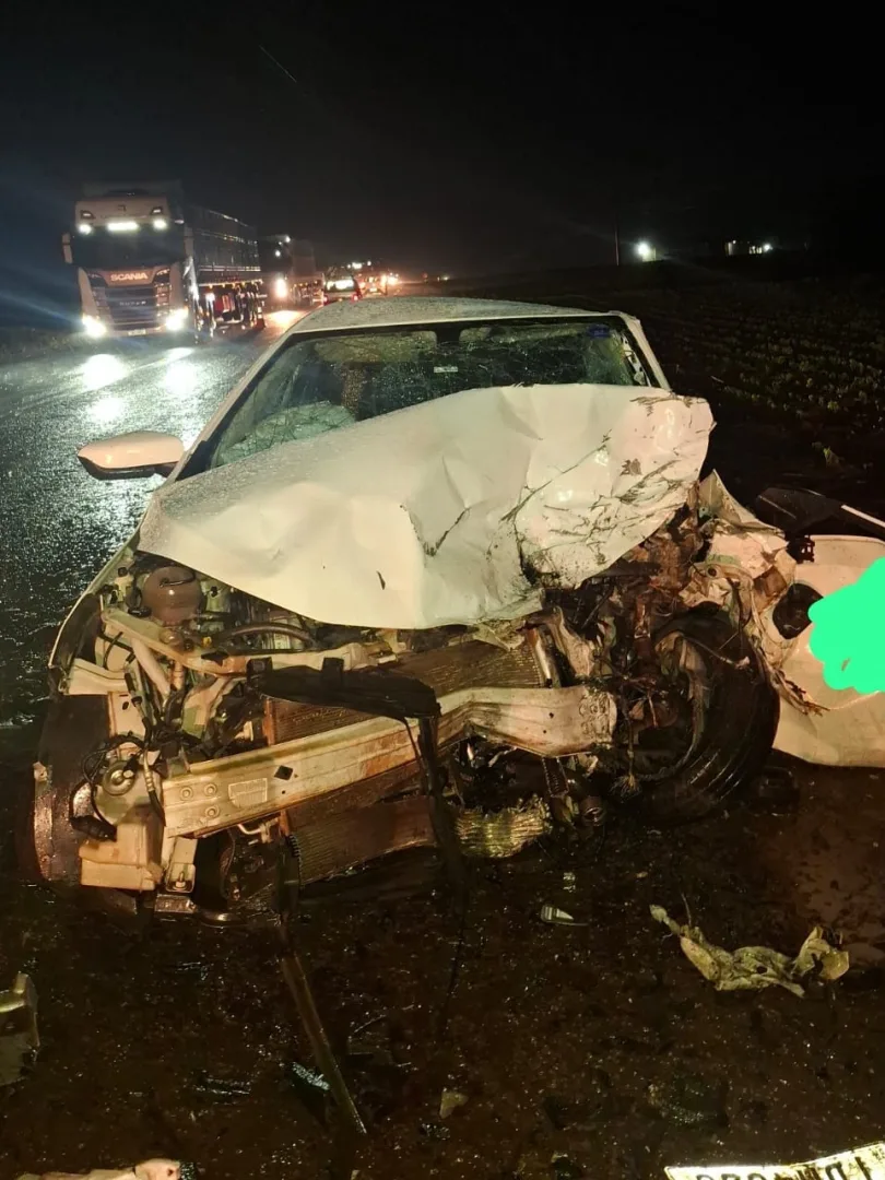 Grave acidente deixa uma morta e dois feridos entre Toledo e Assis Chateaubriand