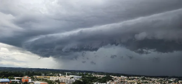 Oeste do Paraná tem risco de temporais severos entre sábado e domingo
