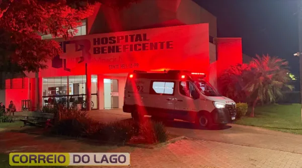Capotamento deixa homem gravemente ferido na PR-495, entre Santa Helena e Entre Rios