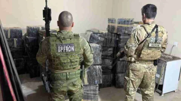 Operação apreende quase 2,5 toneladas de maconha em Foz do Iguaçu