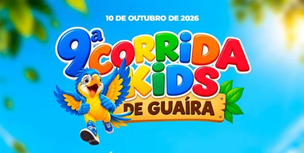 9ª Corrida Kids será realizada no sábado em Guaíra