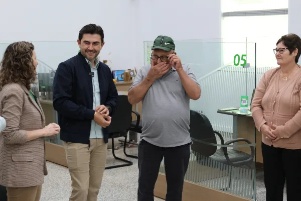 Associado da Sicredi Aliança PR/SP em Marechal Rondon é premiado com R$ 26 mil no sorteio do Seguro Super Vida Premiada