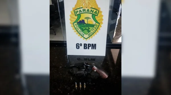 Polícia prende homem acusado de homicídio e apreende arma em Quedas do Iguaçu