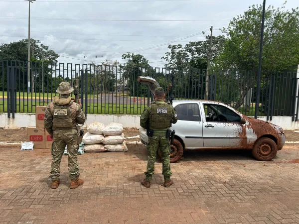 Carro com carga de agrotóxicos do Paraguai é apreendido no interior de Guaíra