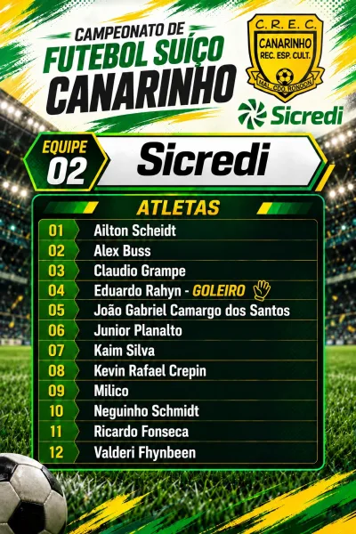 Campeonato do Clube Canarinho inicia neste sábado; confira as equipes e jogos
